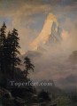 Sunrise On The Matterhorn Albert Bierstadt